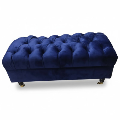 Luxe poef bank ontwerp Chesterfield relax poef modern zitpoef
