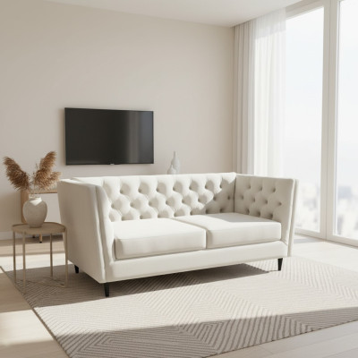 Luxus Sofa 3-zits Design Chesterfield Luxe Banken 230cm Meubelbanken