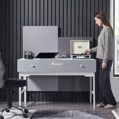 Luxe bureau Tafel Grijze tafels Meubels Kinderbureau Kinderkamer