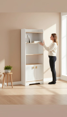 Regaal Kast Boekenkast Kasten Multifunctioneel Meubilair Bruin 180x60x30