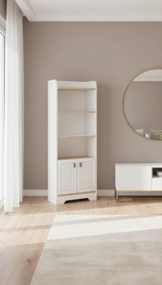 Regaal Kast Boekenkast Kasten Multifunctioneel Meubilair Bruin 180x60x30
