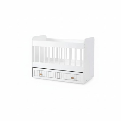 Babybed kinderbed bed set lade wit in stijl voor kinderkamer