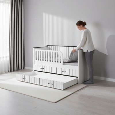 Modern meubelontwerp kinderbedden bedden bed wit kinderkamer nieuw