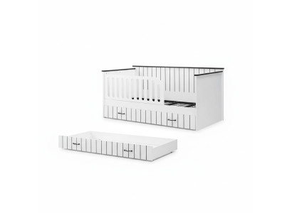 Modern meubelontwerp kinderbedden bedden bed wit kinderkamer nieuw
