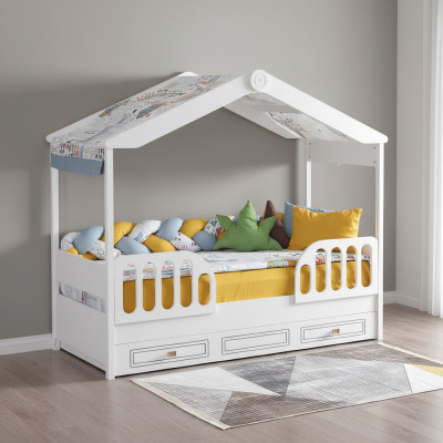 Kinderbedden Hout Slaapkamer Appartement Meubels Bed Kinderkamer Jeugdkamer