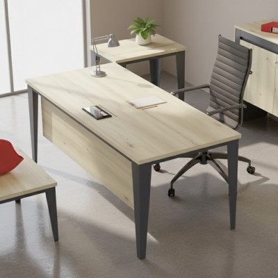 Ontwerper Bruine Schrijftafel Kantoor meubels Houten tafels Luxe meubels Nieuw