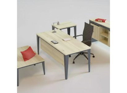 Ontwerper Bruine Schrijftafel Kantoor meubels Houten tafels Luxe meubels Nieuw