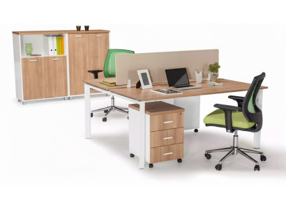 Moderne werkkamertafel kantoormeubilair houten tafels luxe meubels bruin