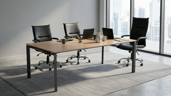 Grote vergadertafel Besprekingstafels Luxe houten tafels Kantoor meubels.