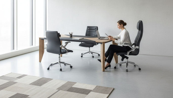 Vergadertafel Kantoor Meubilair Inrichting Bureau 220x100 cm Vergadertafel
