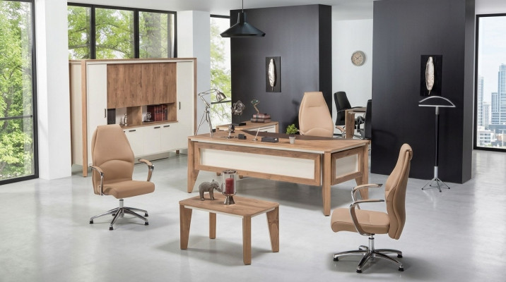 Luxe bureau tafel meubels hoekbureau tafels kantoor meubels houten tafel