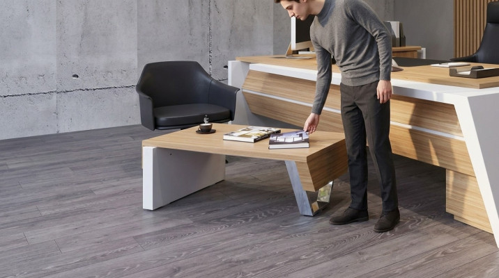 Moderne bijzettafel houten meubels kantoor ontwerper tafel salontafel luxe