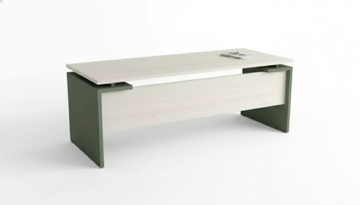 Klassiek wit designer luxe bureau houten meubels thuiskantoor