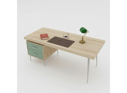 Moderne ontwerper bruine luxe bureau kantoormeubelen houten tafels nieuw