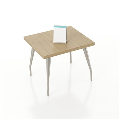 Klassieke lichte salontafel Modern design Opberg houten tafel Kantoor