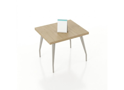 Klassieke lichte salontafel Modern design Opberg houten tafel Kantoor