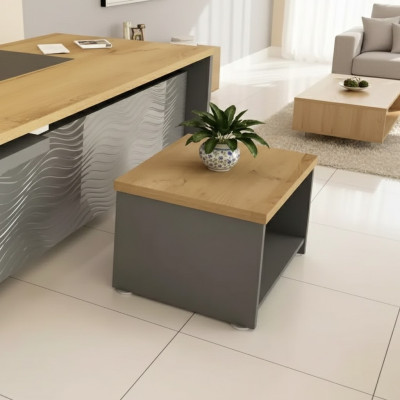 Moderne bruine bijzettafel salontafel luxe designer inrichting