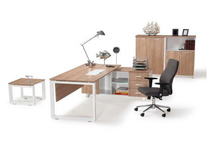 Kantoor meubels bureau archiefkast salontafel 4-delig set inrichting