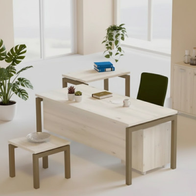 Moderne bureau Luxe kantoormeubelen Houten tafel Kantoor Meubels