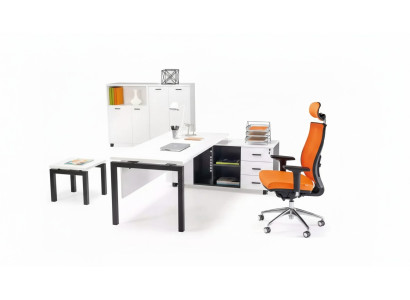 Kantoormeubelen Inrichting Bureau Archiefkast Salontafel 4-delige Set