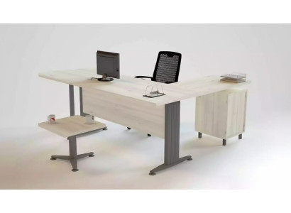 Luxe bureau lade salontafel 3-delige set meubilair tafel hout