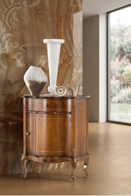 Klassieke bruine commode slaapkamer meubels ontwerper bijzettafel