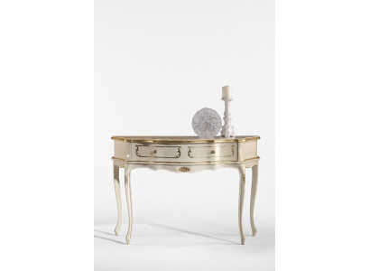 Witte klassieke console slaapkamer houten meubels barokstijl