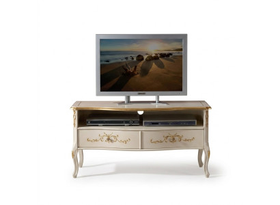 Klassieke witte RTV-kast houten meubels woonkamer console design