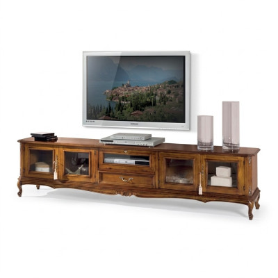 Exclusieve meubels Klassieke stijl Hout luxueus TV-standaard Lowboard