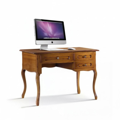 Klassiek bureau houten meubels bruin kantoor meubels laden