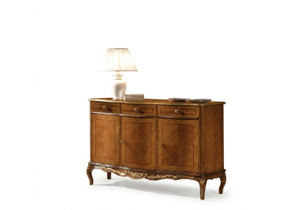 Klassieke bruine woonkamermeubels van hoge kwaliteit dressoir commode sideboards.