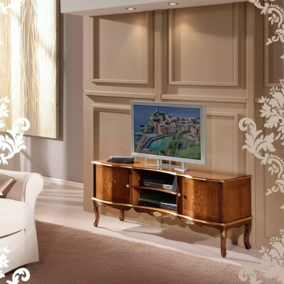 Klassieke RTV-echthouten tv-stands woonkamer designmeubelen stijlvol
