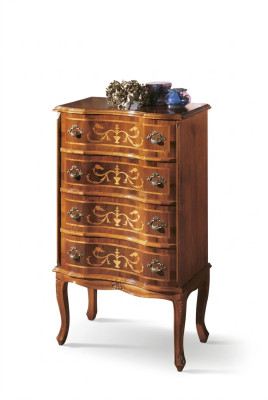 Klassieke Vierdeurs commode bruin houten meubels woonkamer nieuw modern