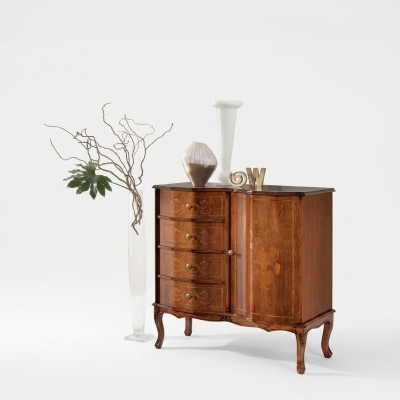 Klassieke ladenkast Luxe opbergconsole met ladenontwerp