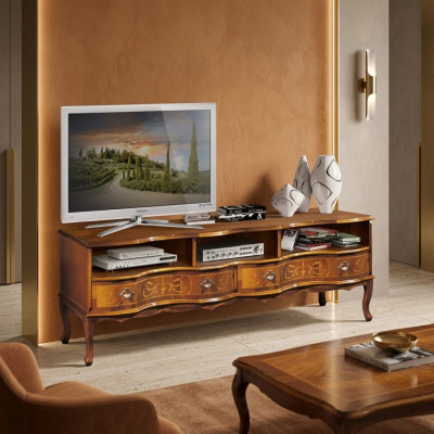 Klassiek RTV Luxe tv-meubel Tv-standaard Houten meubels Designer meubels Nieuw