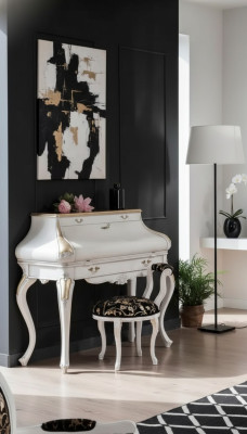 Make-up tafel wit Luxe console dressoir Hout klassiek ontwerp