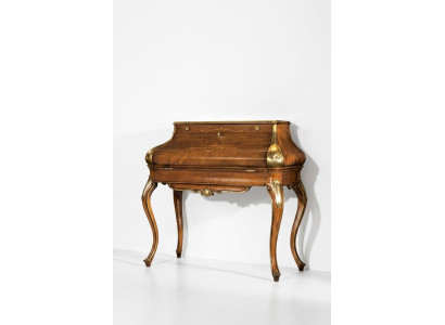 Ontwerp Luxe Bruine Console Tafel Slaapkamer Meubels Kaptafel Hout