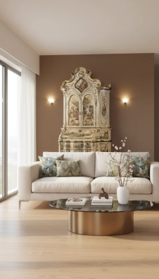 Luxe klassieke dressoirkasten ladekast vitrine houten meubels buffetkast