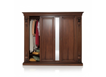 Slaapkamer kledingkast meubels Luxe Massief houten kasten Design Nieuw