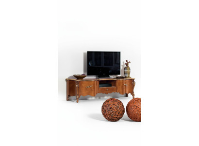 TV-standaard tv-audiomeubel tafel hout woonkamer bruin tv-meubel nieuw