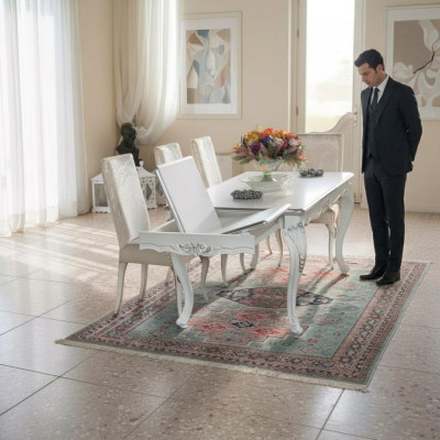 Italiaanse eettafels Luxe houten tafels Meubels Eettafel Klassiek Tafel