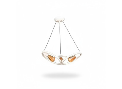 Plafondverlichting kroonluchter kroonluchter plafondlamp lamp modern wit nieuw