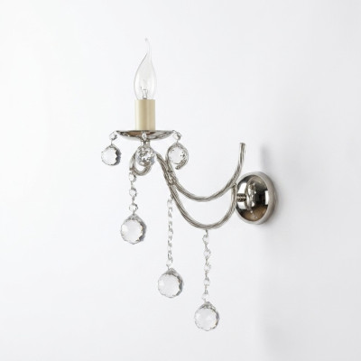 Wandlamp Wandlampen Wandlamp Kroonluchter Wand Lampen Zilver Kristal
