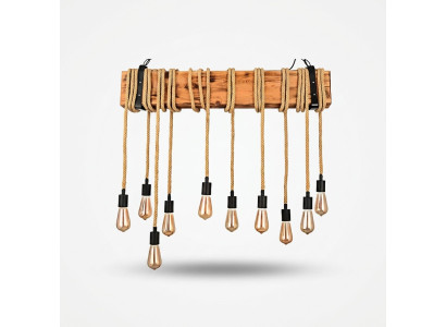 Lampen Eettafel Plafondlamp Kroonluchter Lamp Hout Verlichting