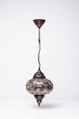 Plafondlamp kroonluchter kroonluchter hanglamp lampen glas zilver nieuw
