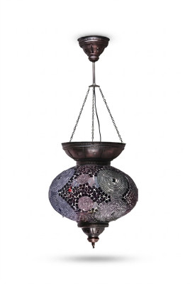 Kroonluchter lampen plafondlamp kroonluchter plafondlamp glas zilver nieuw