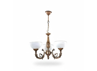 Hanglamp Antieke luchter kroonluchter plafondlamp lamp glas goud