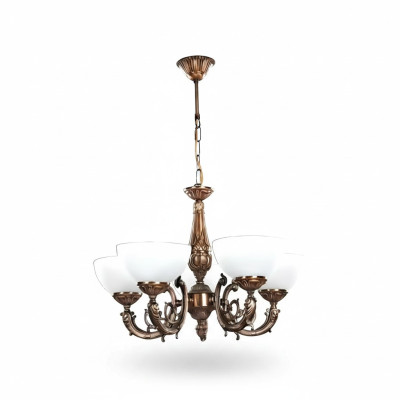 Plafondlamp Kandelaar Hanglamp Antieke Kroonluchter Lamp Glas Goud