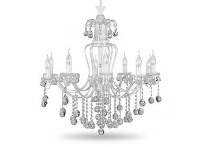 Luxe plafondlamp kroonluchter hanglamp kristal zilver