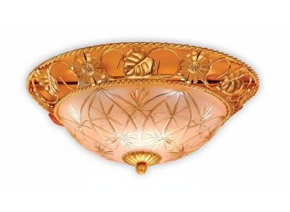 Luster plafondlamp kroonluchter plafondlamp goud glazen lampen metaal